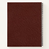 Carnet Motif noir coloré Snakeskin (Dos)