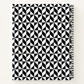 Carnet Motif noir et blanc (Dos)
