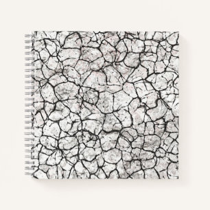 Carnet Motif numérique marbre fissuré