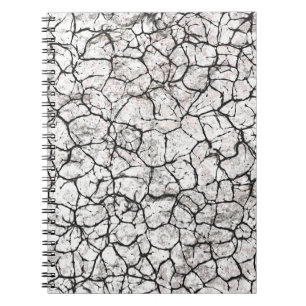 Carnet Motif numérique marbre fissuré