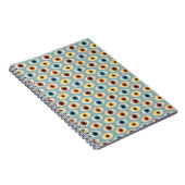 Carnet Motif oculaire rétro (Côté Droit)