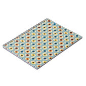 Carnet Motif oculaire rétro (Côté gauche)