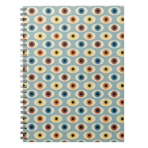 Carnet Motif oculaire rétro