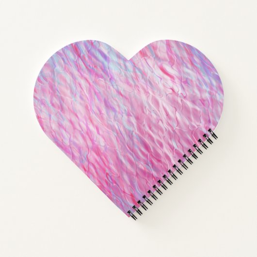 Carnet motif ondulé Abstrait (Dos)