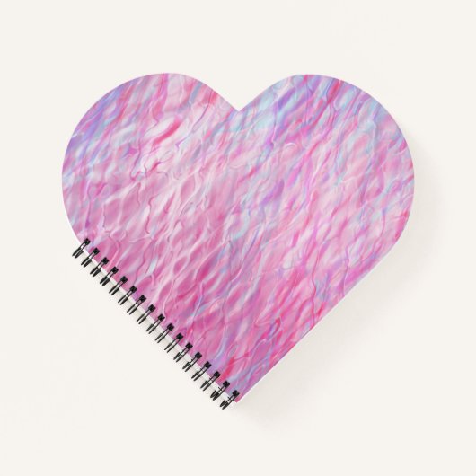 Carnet motif ondulé Abstrait (Devant)