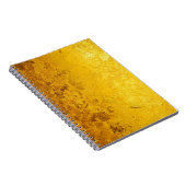 Carnet motif OR pur / feuille d'or (Côté Droit)
