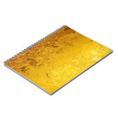 Carnet motif OR pur / feuille d'or (Côté gauche)