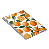Carnet Motif orange (Côté Droit)