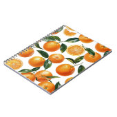 Carnet Motif orange (Côté gauche)