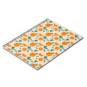 Carnet Motif orange | Design Citron Frais (Côté gauche)