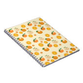 Carnet Motif Oranges (Côté Droit)