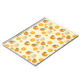 Carnet Motif Oranges (Côté gauche)