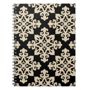 Carnet Motif ornemental traditionnel asiatique sans coutu
