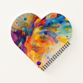 Carnet Motif Paint Splatter 2 (Dos)