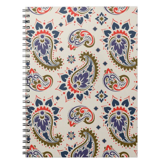 Carnet Motif paisible (Devant)