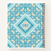 Carnet Motif palestinien Broderie Design imprimé (Dos)