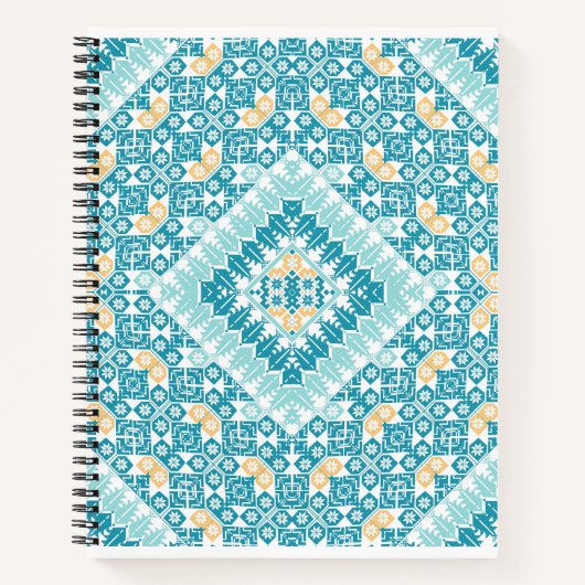 Carnet Motif palestinien Broderie Design imprimé (Devant)