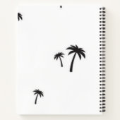 Carnet Motif palmier (Dos)