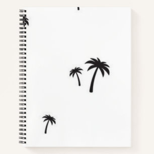 Carnet Motif palmier