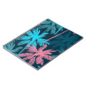 Carnet Motif palmier (Côté gauche)
