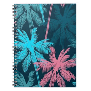 Carnet Motif palmier