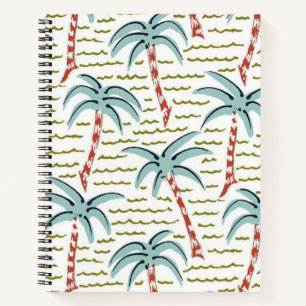 Carnet Motif palmier