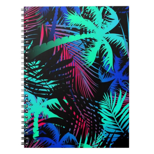 Carnet Motif palmier (Devant)