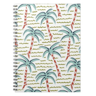 Carnet Motif palmier