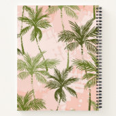 Carnet Motif palmier (Dos)