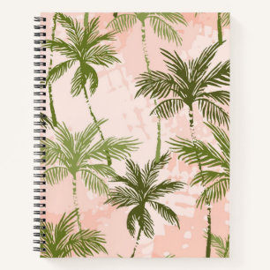 Carnet Motif palmier