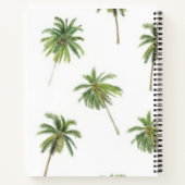 Carnet Motif palmier (Dos)