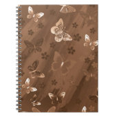 Carnet Motif papillon 15 (Devant)