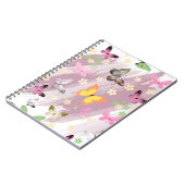 Carnet Motif papillon 7 (Côté gauche)