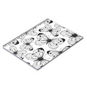 Carnet Motif papillon de choux (Côté gauche)