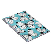 Carnet Motif papillon de choux (Côté Droit)