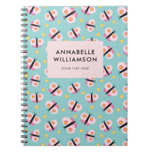Carnet Motif papillon mignon pour enfants