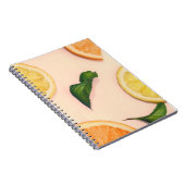 Carnet Motif pastel aux fruits (Côté Droit)