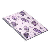 Carnet Motif Pastel Goth Coffins (Côté Droit)