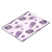 Carnet Motif Pastel Goth Coffins (Côté gauche)