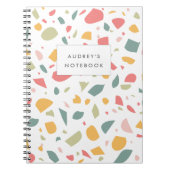 Carnet Motif pastel moderne (Devant)