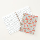Carnet Motif Pastel Palm Tree (Intérieur)