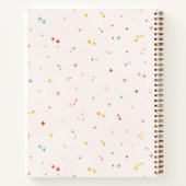 Carnet Motif Pastel Star (Dos)