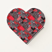 Carnet Motif Patchwork Vintage (Dos)