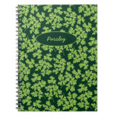Carnet Motif Persil (Devant)