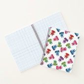 Carnet Motif Petite Fille Mignonne (Intérieur)