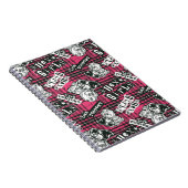 Carnet Motif Plaid Des Filles Hex (Côté Droit)