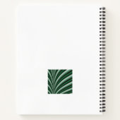 Carnet Motif plante (Dos)