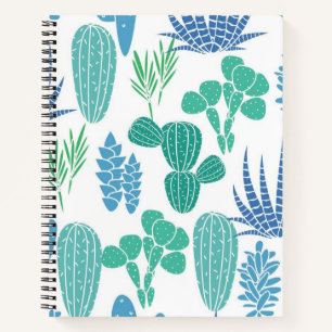 Carnet motif plante