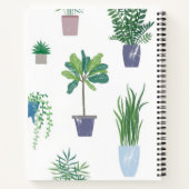 Carnet motif plante (Dos)