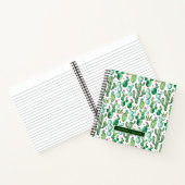 Carnet Motif Plante Cactus aquarelle (Intérieur)
